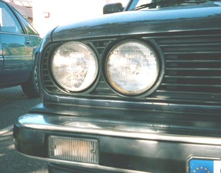 Crappy Sylvania sealed beams still in place